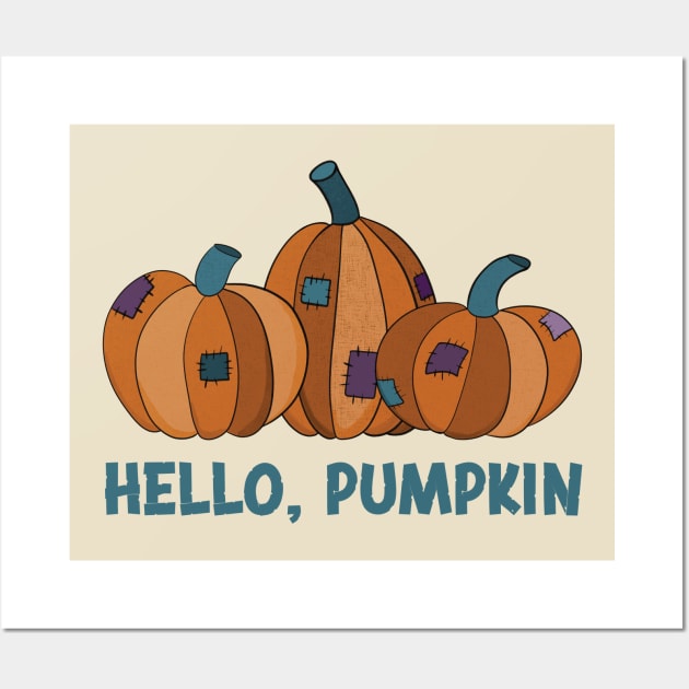 Hello, Pumpkin Wall Art by Alissa Carin